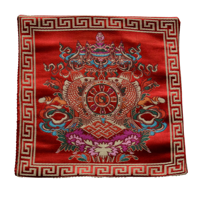 Buddha Stones Oración Alfombra De Altar Meditación Curativa Símbolos Propicios Vajra