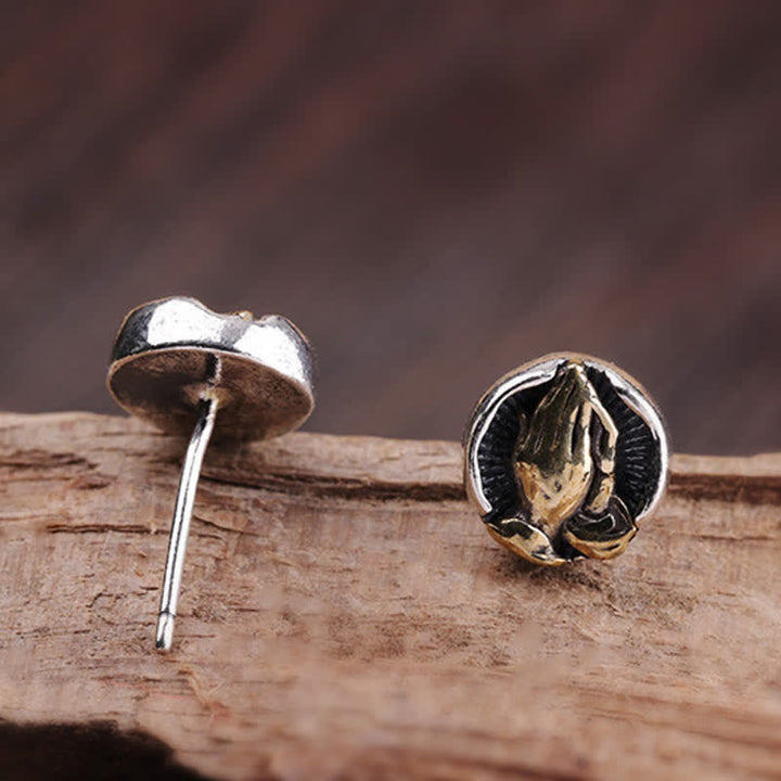 Pendientes de plata de ley 925 Namaste Igualdad - image 12