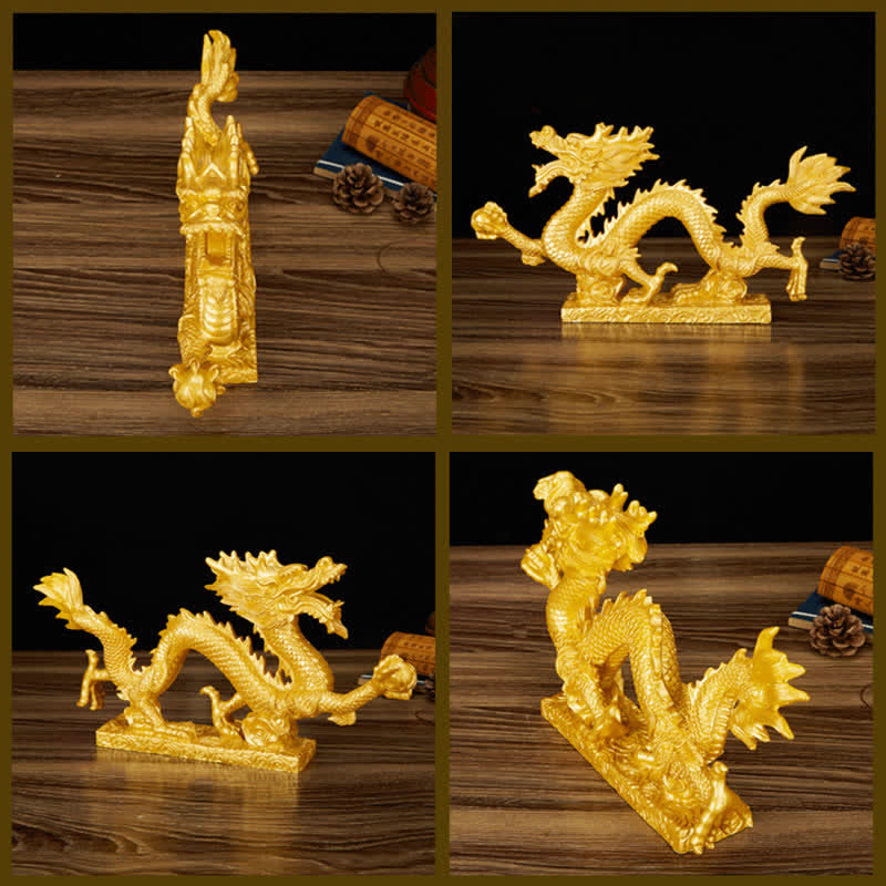 ❗❗❗Una venta flash: Buddha Stones Feng Shui Dragón Auspicioso Nube Riqueza Suerte Decoración