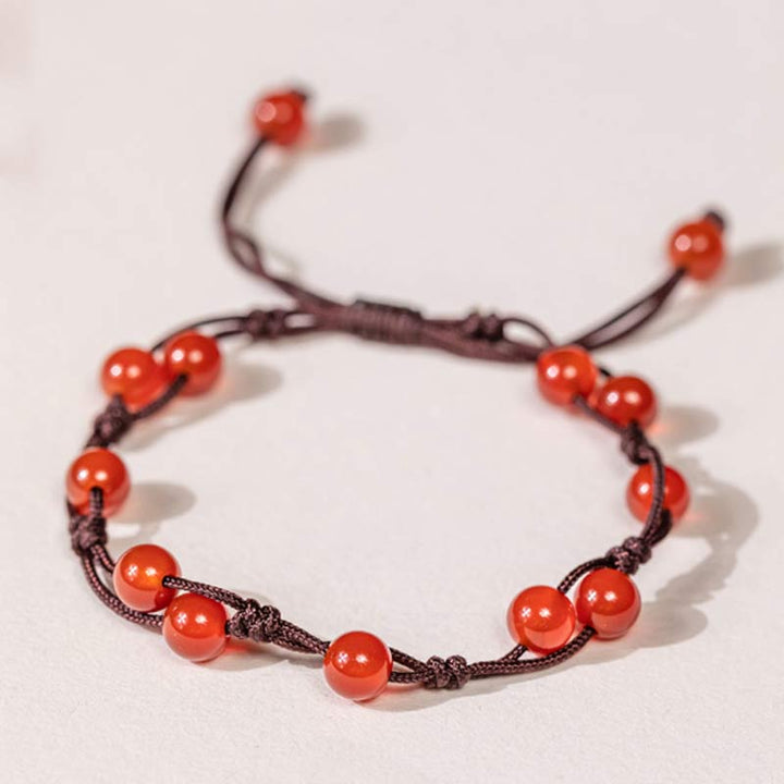 Buddha Stones con ágata roja, ágata musgosa y cinabrio para la calma