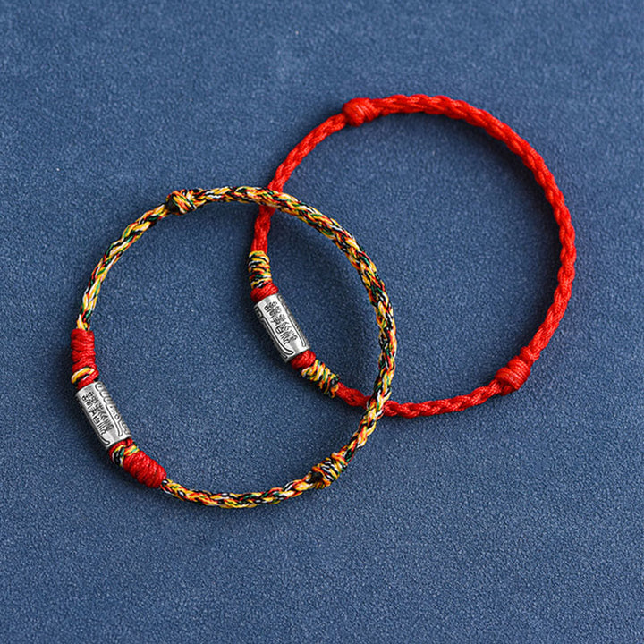 Pulsera tobillera de plata de ley 925 hecha a mano con Buddha Stones, todo va bien, diseño de protección y resistencia - image 20