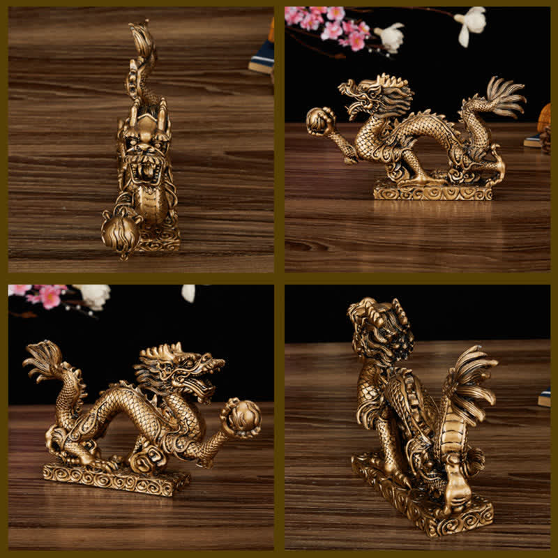 ❗❗❗Una venta flash: Buddha Stones Feng Shui Dragón Auspicioso Nube Riqueza Suerte Decoración