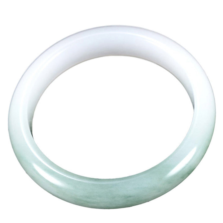 Brazalete curativo de la suerte de jade natural