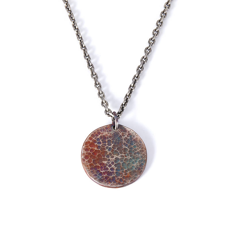 Collar con colgante de equilibrio de agua y fuego Yin Yang de plata de ley 990 con Buddha Stones - image 5