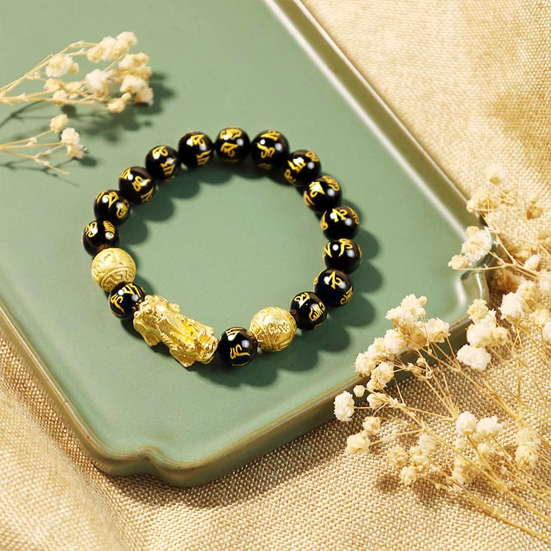 Paquete de obsidiana con Buddha Stones que absorben energías negativas