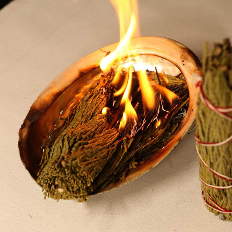 Varilla difuminada de Buddha Stones para limpieza del hogar, incienso curativo, meditación y varillas de cedro, varitas de incienso para rituales