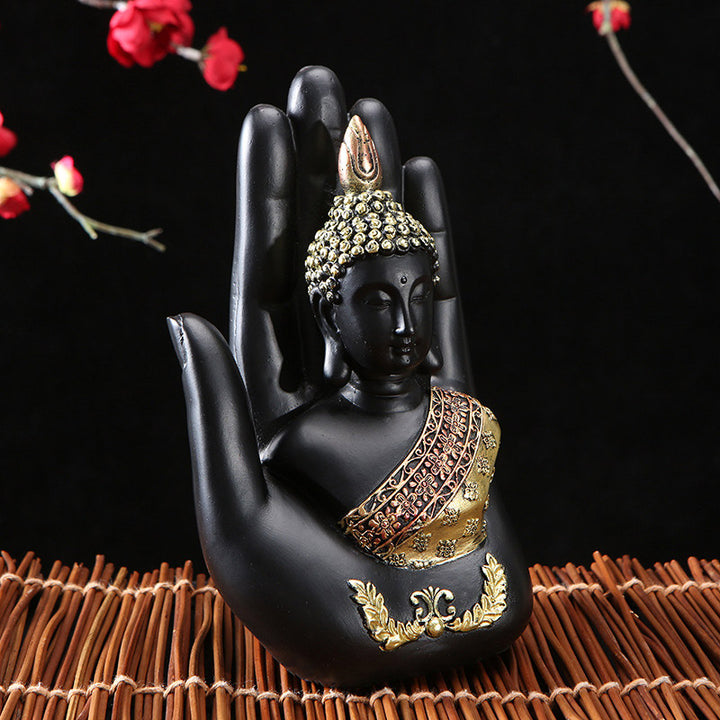 Buddha Stones Buda tibetano Bendición Decoración FengShui