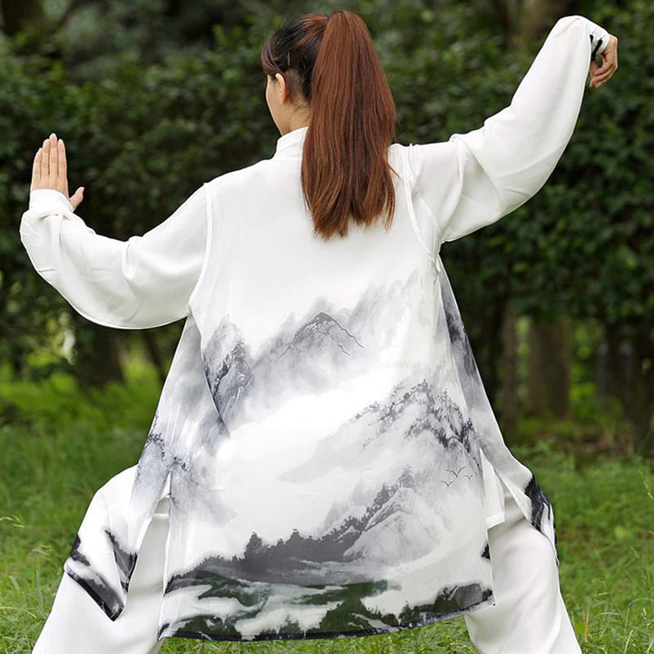 Conjunto de 3 piezas de ropa unisex para práctica de meditación, oración, tai chi, zen y qigong. - image 5