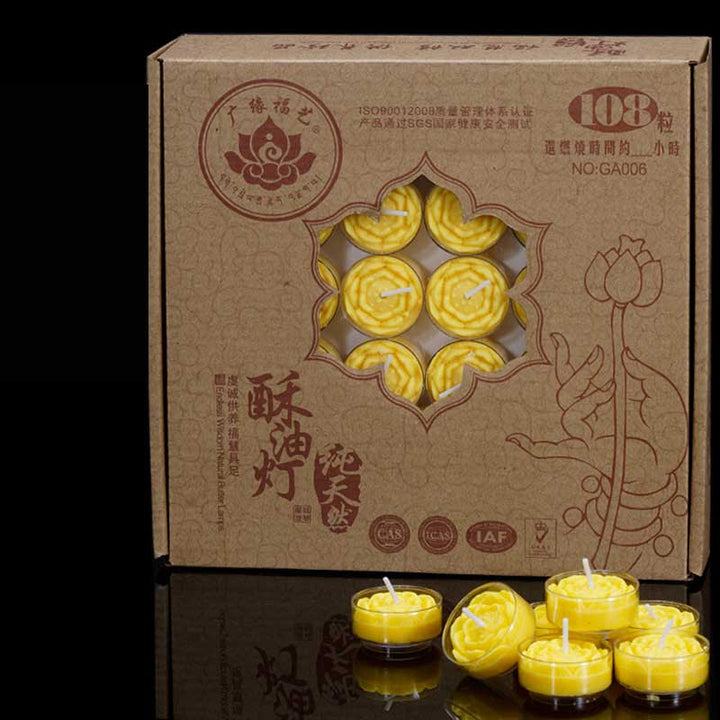 108 piezas de meditación, oración, altar, vela, rituales del templo, artículos de uso