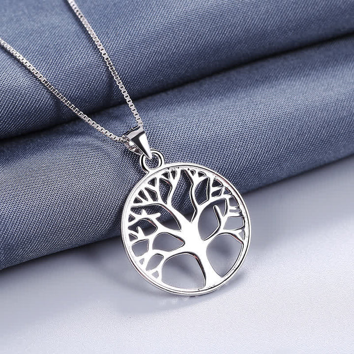 Colgante de collar de creación de plata de ley 925 con Buddha Stones, el árbol de la vida - image 7
