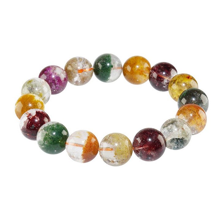 Pulsera de amor de cristal con varias piedras preciosas naturales de Buddha Stones