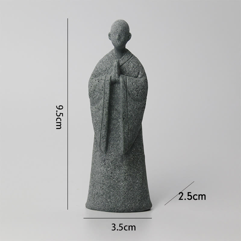 Buddha Stones Meditación Buda Monje Serenidad Decoración del Hogar - image 13