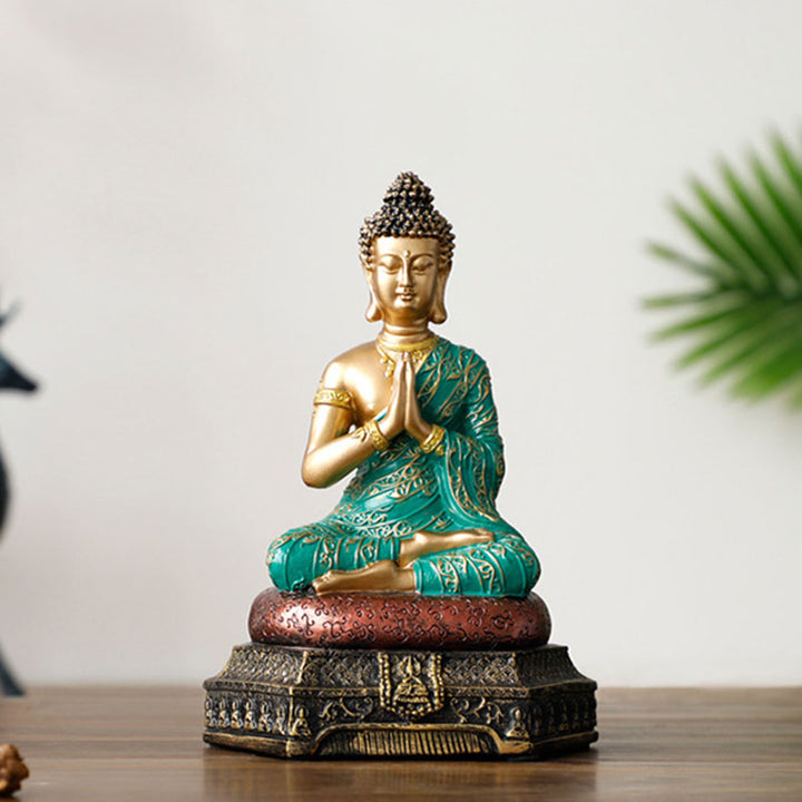 Decoración de estatua de resina de compasión de Buda de Buddha Stones de Buda