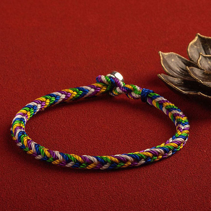 Buddha Stones &quot;Que todo te salga bien&quot; Pulsera Suerte Multicolor