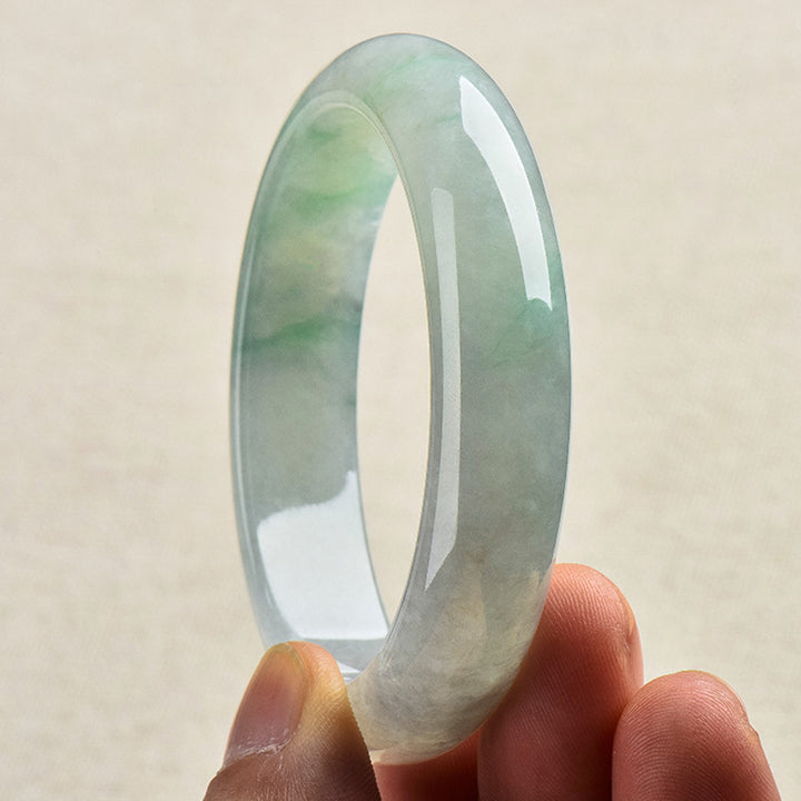 Pulsera de prosperidad curativa de jade natural