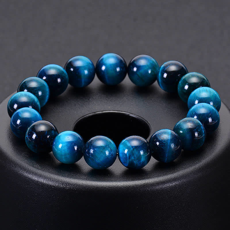 Pulsera de protección de ojos de tigre azul con Buddha Stones - image 7