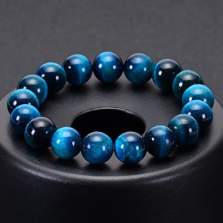 Pulsera de protección de ojos de tigre azul con Buddha Stones - image 7
