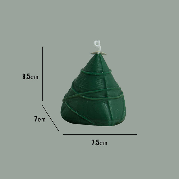 Vela perfumada con patrón Zongzi del Festival del Barco del Dragón de Buddha Stones , regalo para familiares y amigos