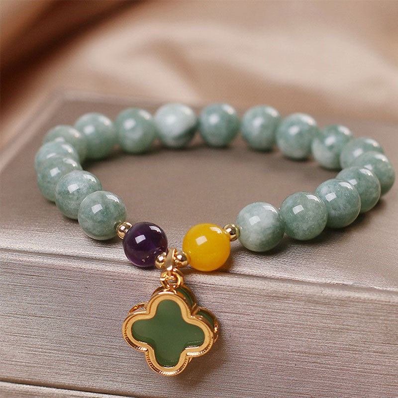 Pulsera de la suerte con Buddha Stones