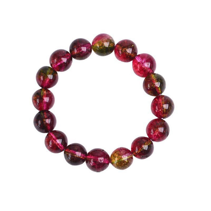 Pulsera de sabiduría de amor con turmalina natural de Buddha Stones