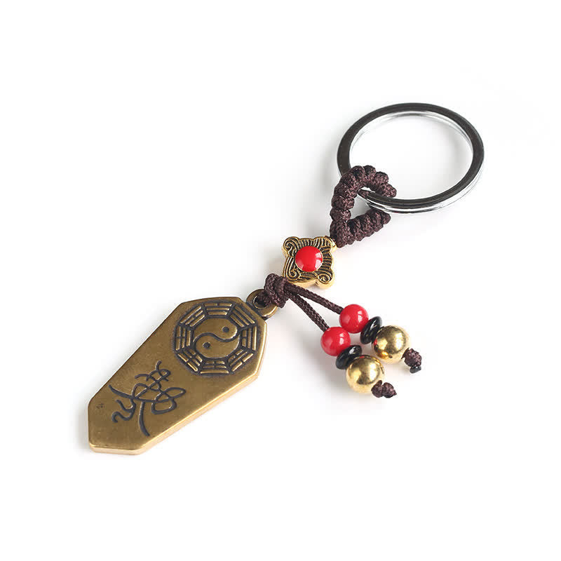 Llavero Feng Shui Bagua Yin Yang Equilibrio Paz