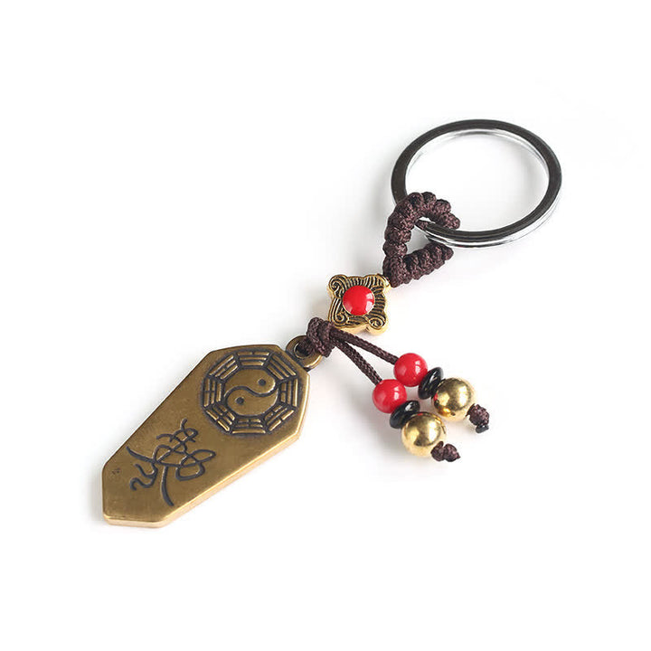 Llavero Feng Shui Bagua Yin Yang Equilibrio Paz