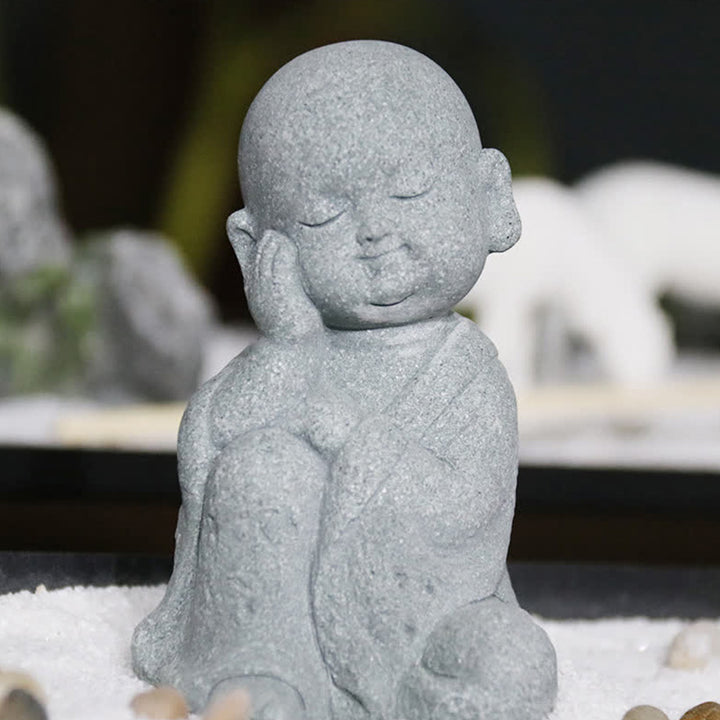 Meditación Oración Estatua De Buda Compasión Decoración Del Hogar