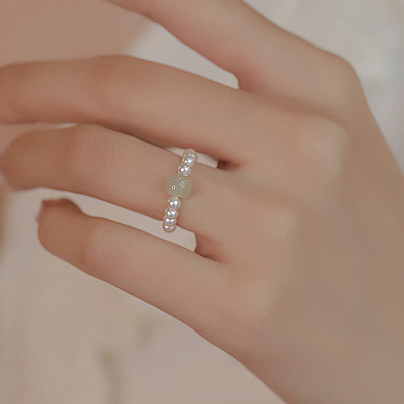 Anillo de la suerte con Buddha Stones
