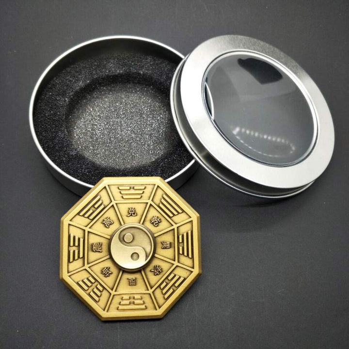 Buddha Stones Fidget Spinner bendición Tai Chi dedo mano Spinner decoración