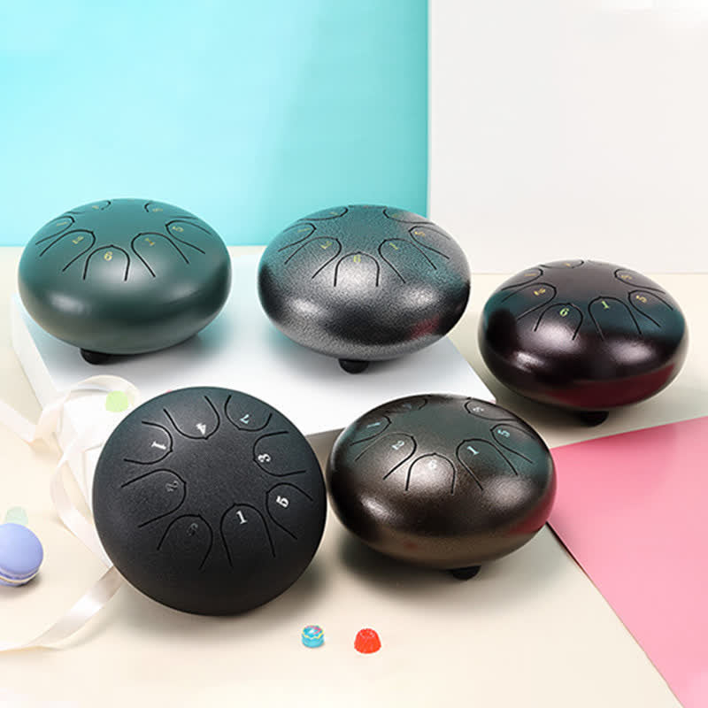 Kit de batería de yoga para meditación curativa con sonido de tambor de lengua de acero