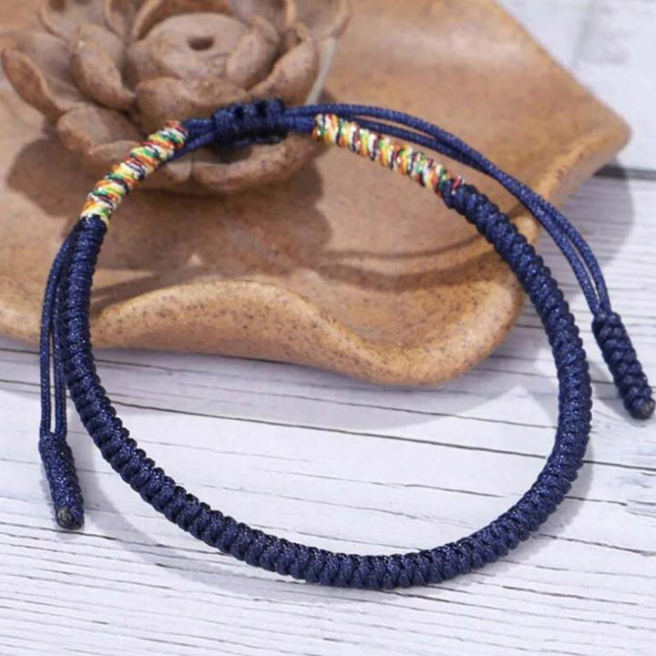 Juego de pulsera de la suerte con Buddha Stones, 3 piezas, cuentas de cobre tibetanas, protección curativa