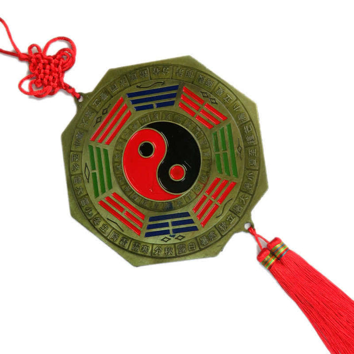 Feng Shui Bagua Mapa Chino Anudado Armonía Energía Mapa Espejo - Mapa Bagua de 17 cm - image 24