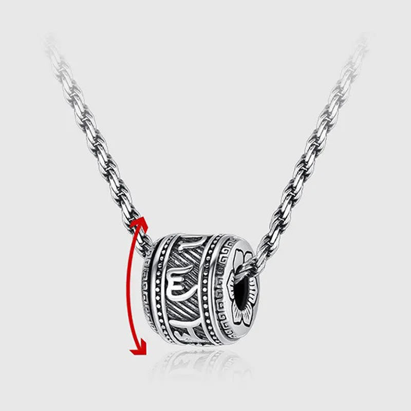 Buddha Stones Colgante de collar de protección Tíbet Om Mani Padme Hum - image 3