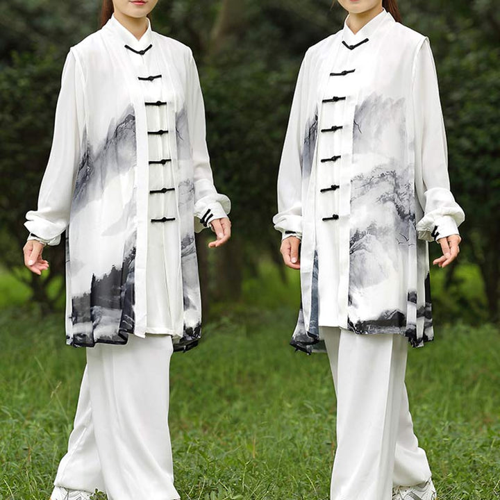 Conjunto de 3 piezas de ropa unisex para práctica de meditación, oración, tai chi, zen y qigong. - image 6