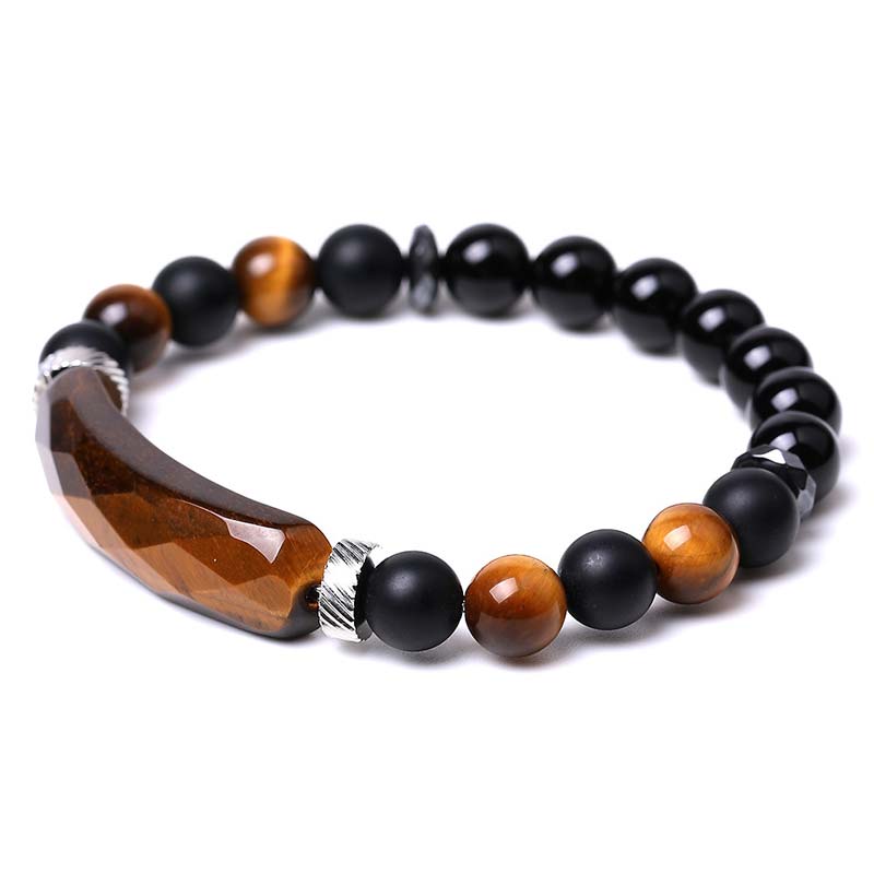 Pulsera curativa de aventurina azul de cristal natural con Buddha Stones
