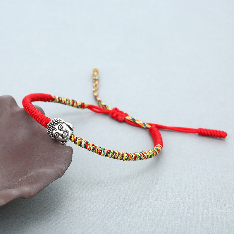 Pulsera de hilo de serenidad de Buddha Stones de Buda