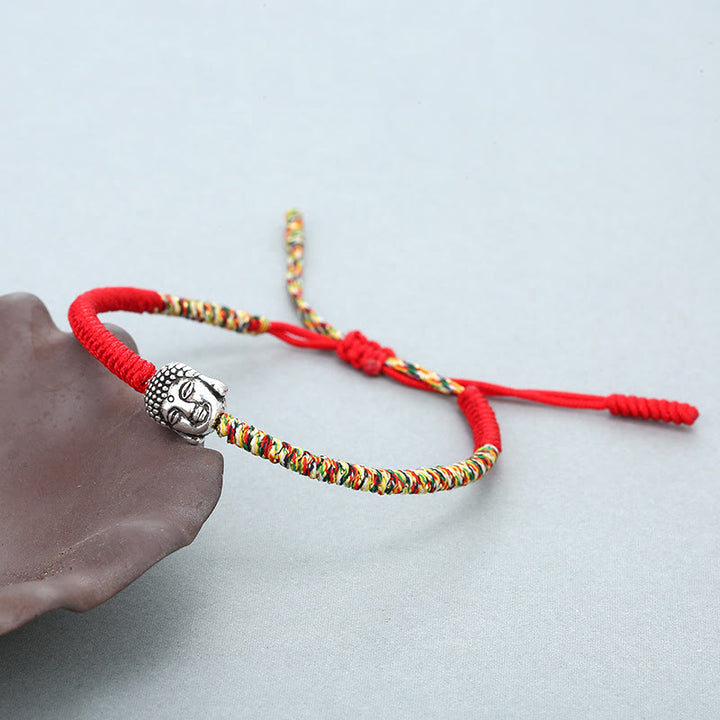 Pulsera de hilo de serenidad de Buddha Stones de Buda