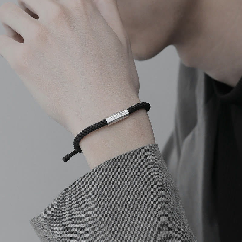 Pulsera de hilo trenzado Seven Deadly Sins Seven Virtues