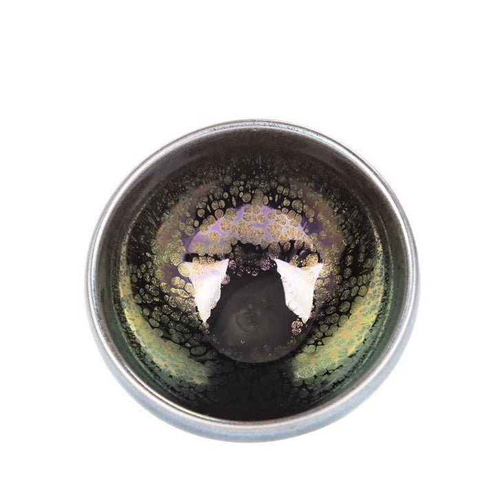 Tazas de té de cerámica vintage con Buddha Stones