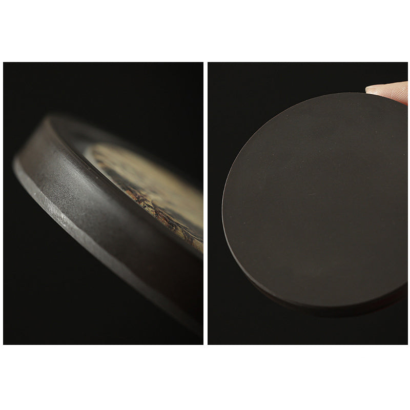 Buddha Stones, flor de ciruelo, corazón de melocotón, Sutra, níspero, Magnolia, caqui, tapete para Taza de cerámica, posavasos, tapete para té Kung Fu