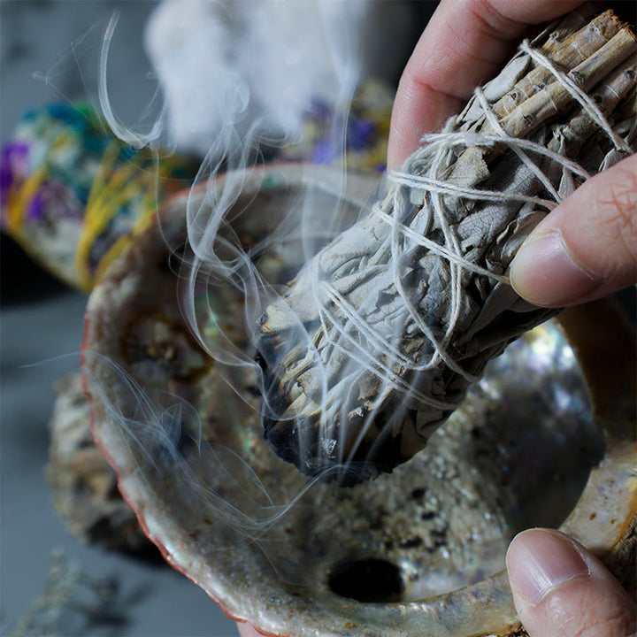 Buddha Stones Smudge Stick para limpieza del hogar, incienso, curación, meditación y rituales de California Smudge Sticks