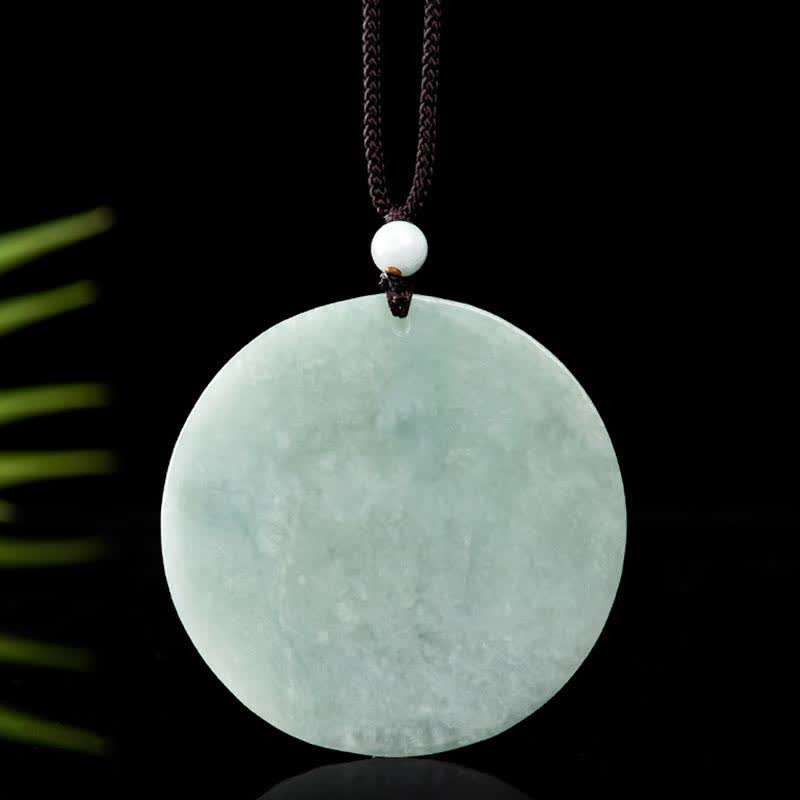 Colgante de collar de cadena con bendición de jade de Avalokitesvara Kwan Yin de mil manos - image 10