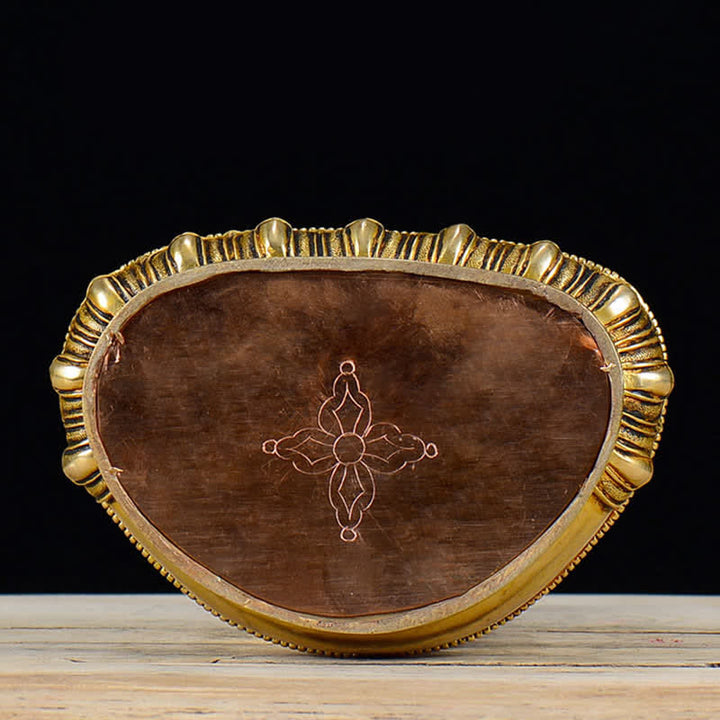 Estatua de cobre de la compasión de Buda Shakyamuni, decoración - image 12