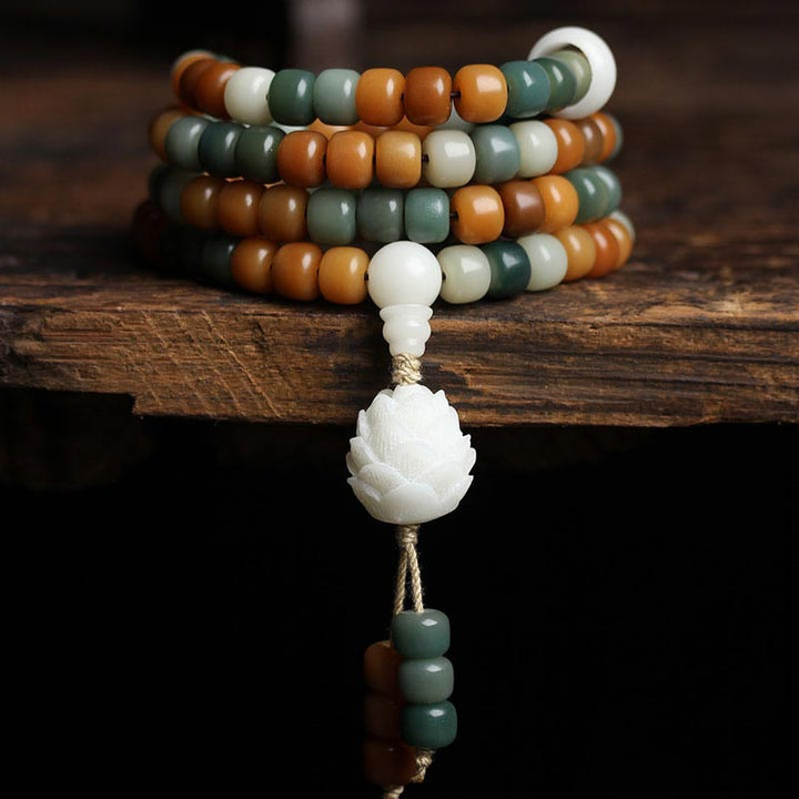 Bodhi Lotus Mala Armonía Collar Pulsera