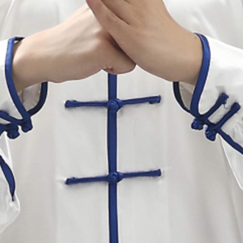 Conjunto de ropa unisex con patrón simple de Buddha Stones para meditación, oración, espiritualidad, tai chi, qigong y práctica - image 5