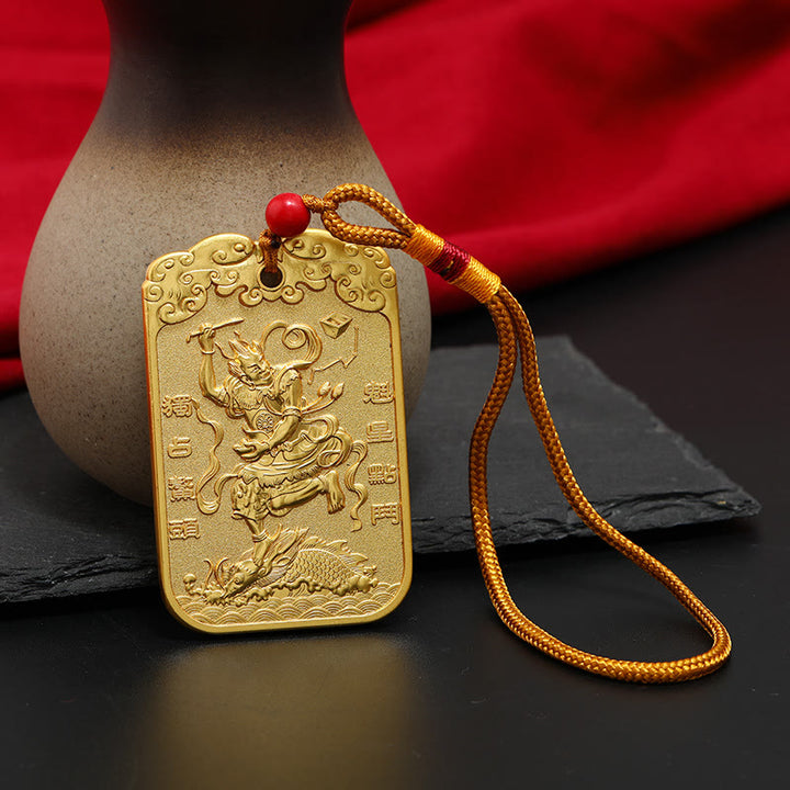 Buddha Stones Feng Shui, estrella auspiciosa, pluma Wenchang, Pagoda, pez Koi, decoración colgante para coche