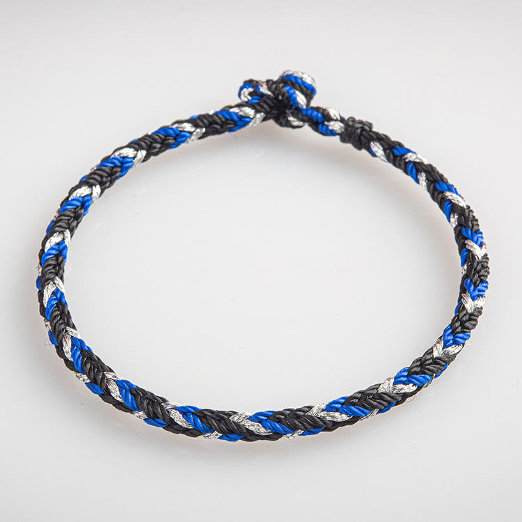 &quot;Que la prosperidad llene tu vida&quot; Pulsera Suerte Multicolor