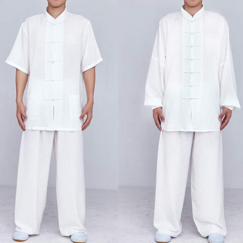 Conjunto de ropa unisex con bordado de Buddha Stones para meditación, oración zen, práctica espiritual de tai chi y qigong - image 23