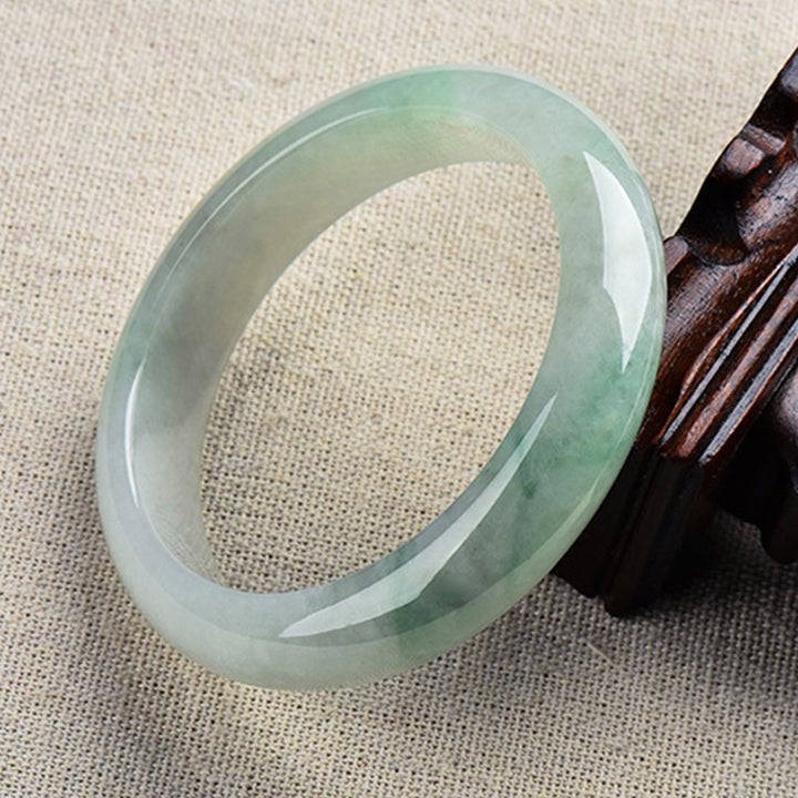 Pulsera de prosperidad curativa de jade natural