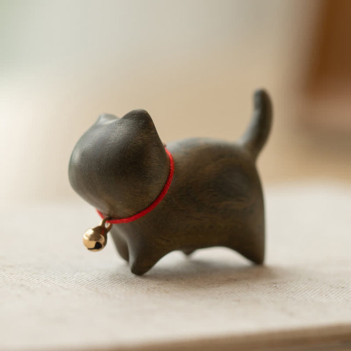 Buddha Stones, sándalo verde, hoja pequeña, sándalo rojo, animales lindos, gato, decoración relajante y de paz. - image 3